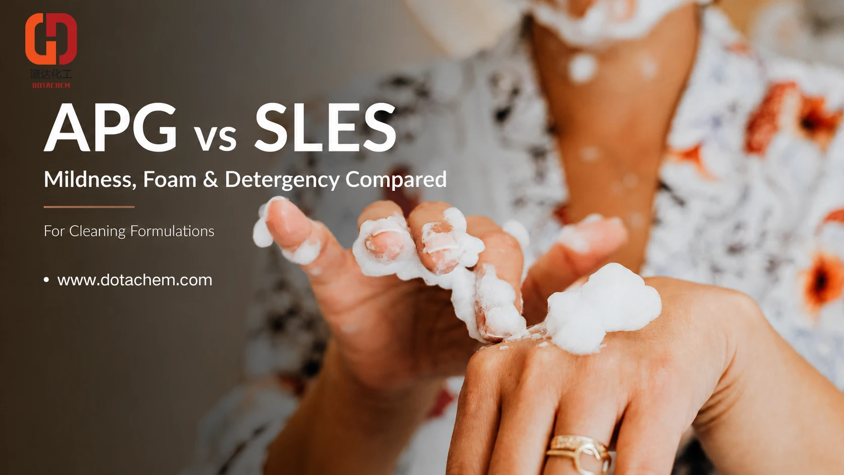 APG vs SLES nelle formulazioni detergenti: delicatezza, schiuma e detergenza a confronto